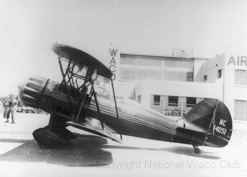 1934 Waco YMF-5 NC14051 02.jpg - 1934 Waco YMF-5 NC14051